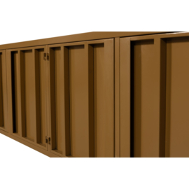 377501-H | Level tv-meubel - metaal honinggeel 44x160cm | WOOOD