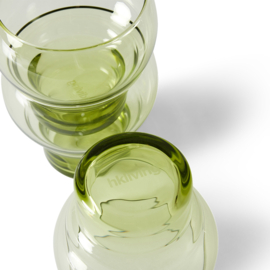 AGL4512 | 70s glassware: bulb glasses, mint green (set of 4) | HKliving