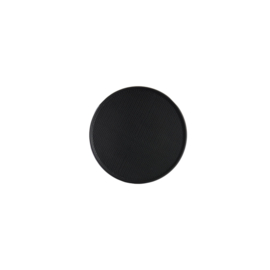 6347612 | Schaal Ø23x1,5 cm ILAY - mat zwart | Light & Living 