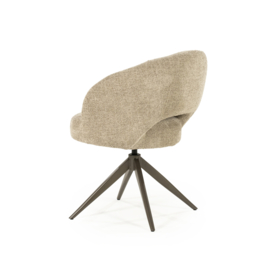 96475 | Stoel Alissa - taupe Oro | Eleonora