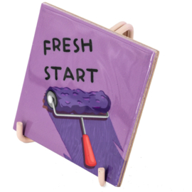 TE2742 | Tegeltje fresh start | HomeBound by KY