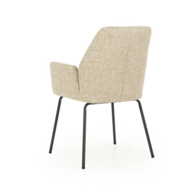 96337 | Stoel Indy - taupe Donna | Eleonora