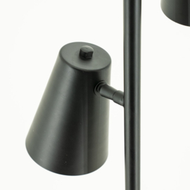 230022 | Floor lamp Cole - zwart | By-Boo