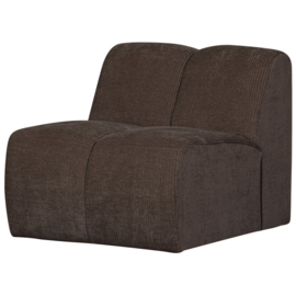 377451-B | Mojo 1-zits element - ribstof bruin | WOOOD