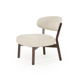 96297 | Fauteuil Mikky - bruin/taupe | Eleonora