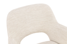 ML 600024 | MUST Living Eetkamerstoel DiCaprio - naturel | DTP Interiors