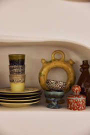 KST0312 | 70s ceramics: XS storage jar, jello | HKliving - Eind oktober verwacht!