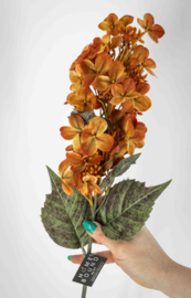 BZ4270 | Kunstbloem hortensia 70cm - oranje | HomeBound by KY