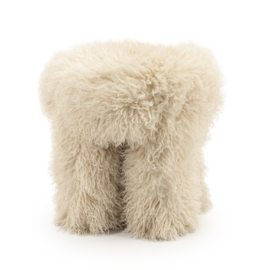 250237 | Poef Doodly - beige | By-Boo
