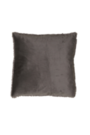 6879027 | Kussen 45x45 cm VITERBO - donker grijs | Light & Living