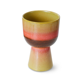 AFC0003 | Retro flower pot - lime green | HKliving 