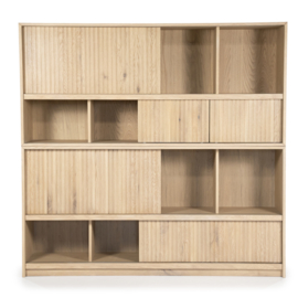 96210 | Boekenkast Milo - naturel  | Eleonora