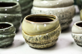 725428 | Jordanna pot with layers M - yellow | PTMD