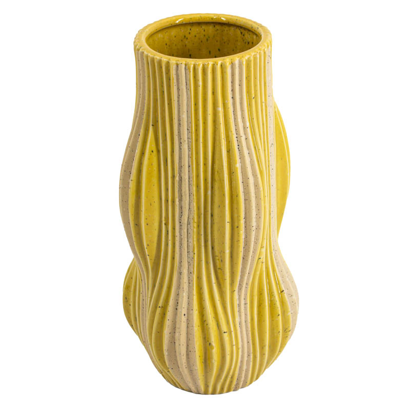 AS0121 | Vaas stripes large - mustard | HomeBound by KY