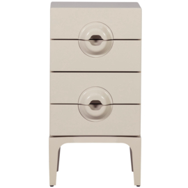 375094-G | Merge ladekast 4 lades - greige | WOOOD