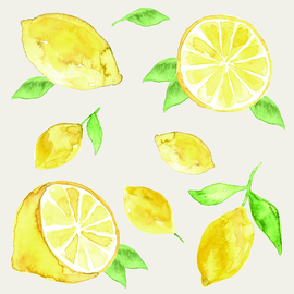 95967-00 | Napkins 20pcs - Lemons | Ib Laursen