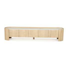 96366 | TV meubel Don 5-drs. - naturel | Eleonora