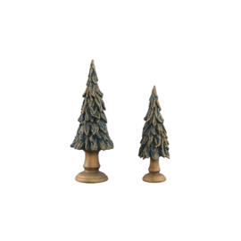 734695 | Thao tree shaped statue L - dark green | PTMD - Begin november verwacht!
