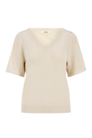 Trui met vlindermouw - off white | Zusss