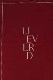 Keukenset lieverd - wit/donkerrood | Zusss 