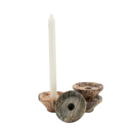 260240 | Sumi candleholder small (los assorti) | By-Boo - Half oktober verwacht!