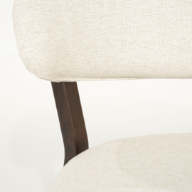 96296 | Fauteuil Mikky - bruin/beige | Eleonora