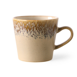 ACE7050 | 70s ceramics: cappuccino mug, bark | HKliving *uitlopend artikel