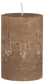 78023-67 | Rustic candle - honey Ø:6.8 H:10 | Ib Laursen 