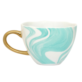107802 | UNC Good Morning cup cappuccino/tea - valuri emerald green | Urban Nature Culture