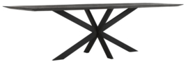 BT 530638 | Timeless Black eettafel Curves 260 cm | DTP Home