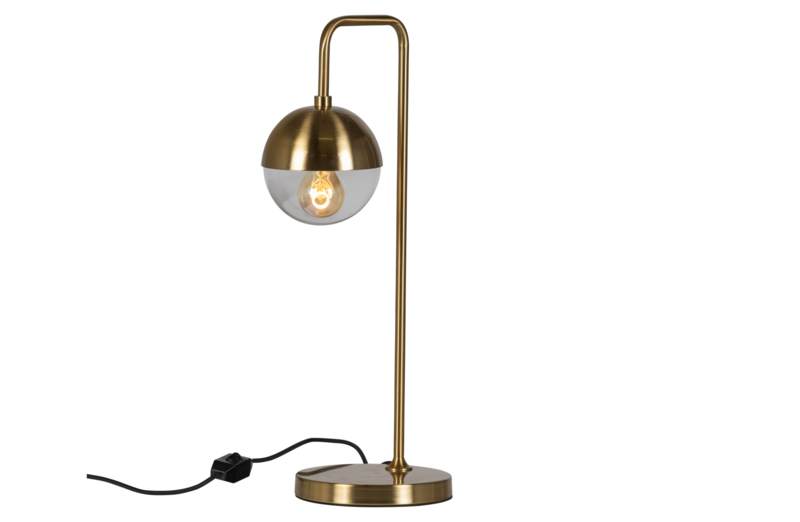 krom peper Dek de tafel 801028-A | Globular tafellamp metaal antique brass | BePureHome |  Tafellampen | Loft 8 Home Interior | bijzondere woonwinkel met uitstraling