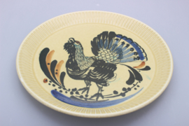 PLATE Ø 25.5 CM - TIUR (CAPERCAILLIE) - (A)