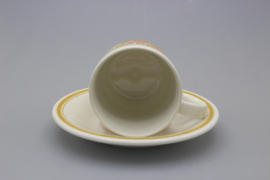 "SAFRAN" COFFEE CUP AND SAUCER