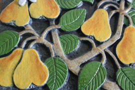 "PÄRON" (PEAR) PLAQUE