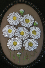 PLAQUE NO. 879 - "PRÄSTKRAGE" (OX-EYE DAISY) (A)