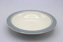 BORD DIEP Ø 21 CM - GRIJZE BAND