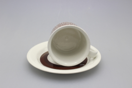 KOP EN SCHOTEL 0,18 l - BRUINE BLOEM