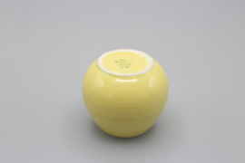 MUSTARD POT W/LID - YELLOW