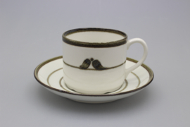 'NORDICA' COFFEE CUP AND SAUCER
