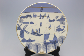 CHRISTMAS PLATE 1980