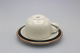 'REIMARI' TEACUP AND SAUCER