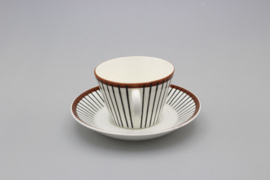 COFFEE CUP AND SAUCER (A)