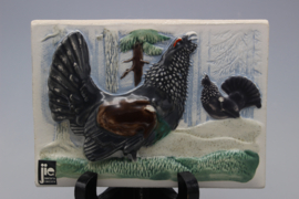 PLAQUE NO. 293-1 - "TJÄDER" (WESTERN CAPERCAILLIE)