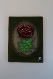 PLAQUE NO. 842 - "RED ROSE"