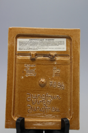 PLAQUE NO. 789/2 - "JUNGFRUN" (VIRGO)