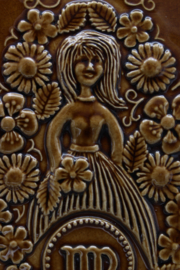 PLAQUE NO. 789/2 - "JUNGFRUN" (VIRGO)