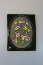 PLAQUE NO. 892 - "STYVMORSVIOL" (HEARTSEASE)