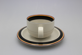 'REIMARI' TEACUP AND SAUCER