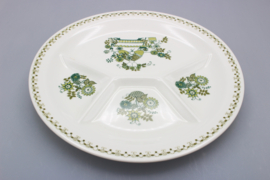 "MARKET" FONDUE PLATE Ø 23.5 CM (DECOR A)