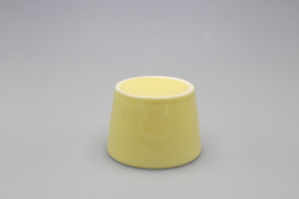 SUGAR POT W/LID - YELLOW